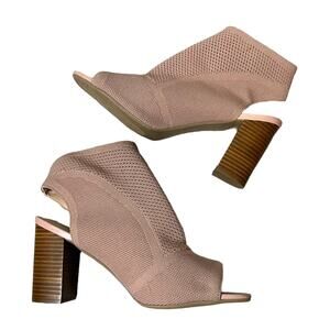 Steven by Steve Madden hadleigh heels blush pink sz 11